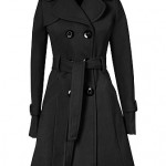 Palton negru de iarna Model 2011