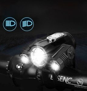 lumina de bicicleta 360°