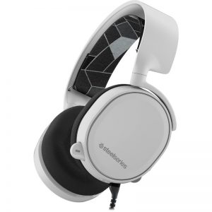 casti gaming steelseries arctis 3 white casti gaming steelseries arctis 3 white