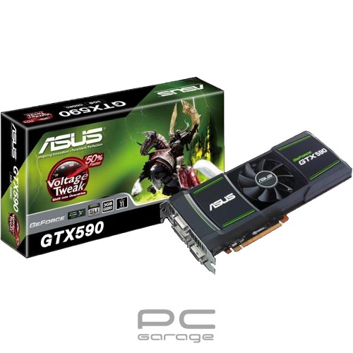 Placa video Asus GeForce GTX 590 3GB DDR5