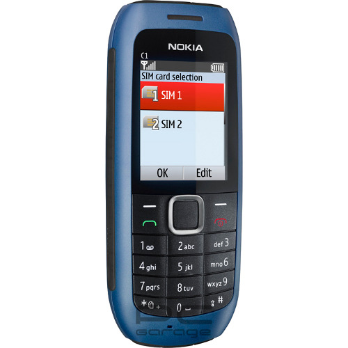 Telefon mobil Nokia C1-00 dualsim blue