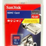 Sandisk SDHC 4GB STD