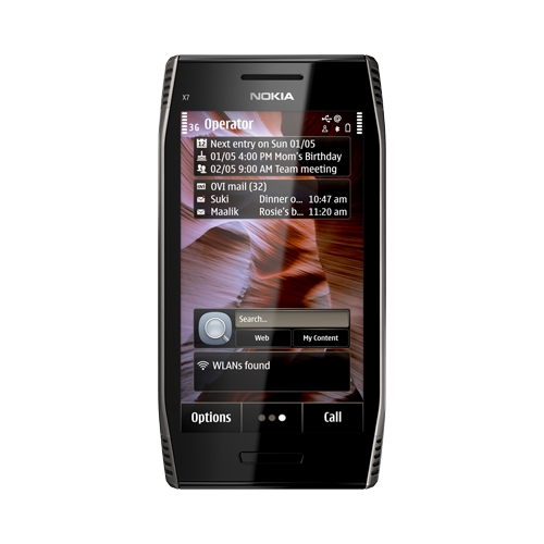 Telefon mobil Nokia X7 Dark Steel