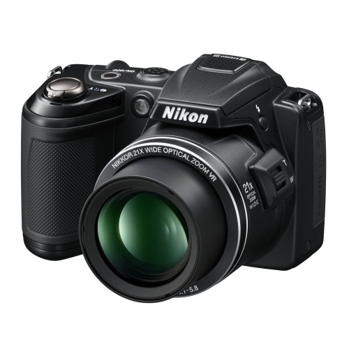 Aparat foto digital Nikon Coolpix L120, Negru